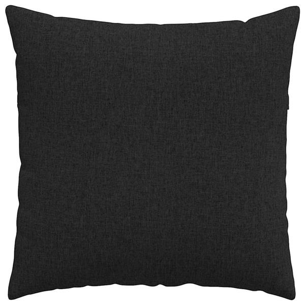 Grote foto vidaxl sofa kussens 2 stuks zwart 80 x 80 cm stof huis en inrichting woningdecoratie