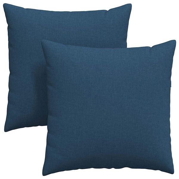 Grote foto vidaxl sofa kussens 2 stuks blauw 60 x 60 cm stof huis en inrichting woningdecoratie