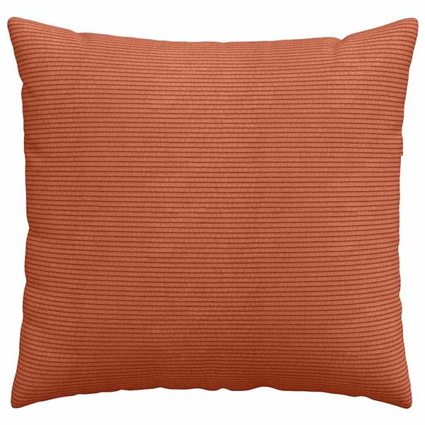 Grote foto vidaxl sofa kussens 2 stuks rood oranje 50 x 50 cm cordstof huis en inrichting woningdecoratie