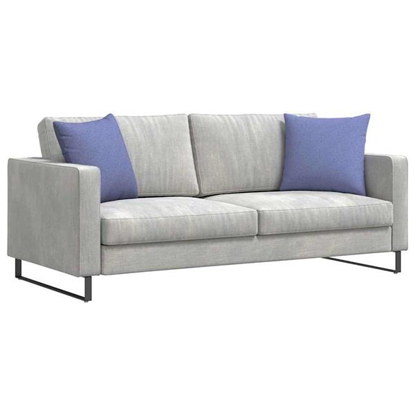 Grote foto vidaxl sofa kussens 2 stuks blauw 45 x 45 cm stof huis en inrichting woningdecoratie