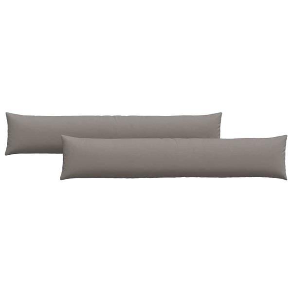 Grote foto vidaxl sofa kussens 2 stuks taupe 200 x 40 cm stof huis en inrichting woningdecoratie