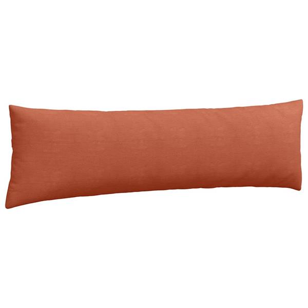 Grote foto vidaxl sofa kussens 2 stuks rood oranje 145 x 40 cm cordstof huis en inrichting woningdecoratie