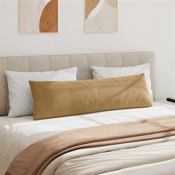 Grote foto vidaxl sofa kussens 2 stuks bruin 145 x 40 cm cordstof huis en inrichting woningdecoratie