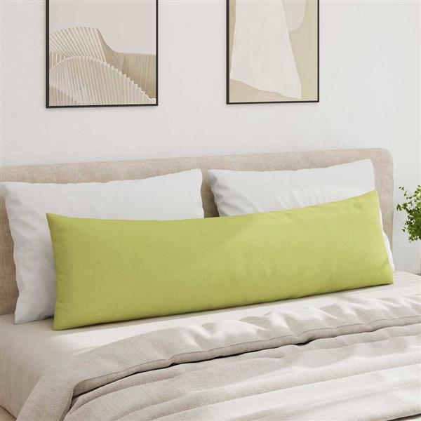 Grote foto vidaxl sofa kussens 2 stuks lichtgroen 145 x 40 cm stof huis en inrichting woningdecoratie