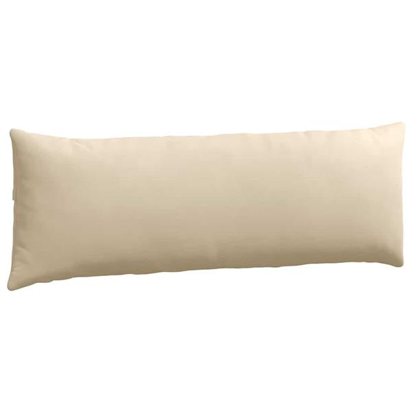 Grote foto vidaxl sofa kussens 2 stuks cr me 120 x 40 cm stof huis en inrichting woningdecoratie