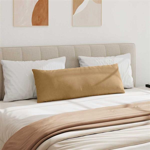 Grote foto vidaxl sofa kussens 2 stuks bruin 120 x 40 cm cordstof huis en inrichting woningdecoratie