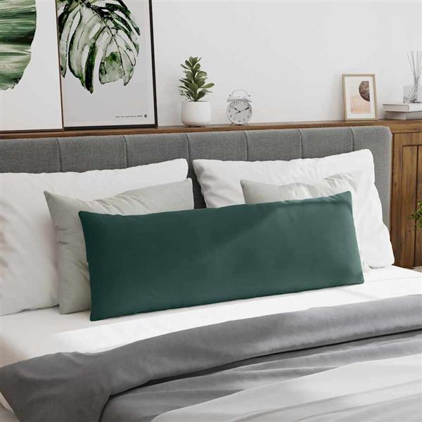 Grote foto vidaxl sofa kussens 2 stuks donkergroen 120 x 40 cm cordstof huis en inrichting woningdecoratie