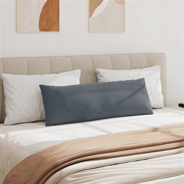 Grote foto vidaxl sofa kussens 2 stuks donkergrijs 120 x 40 cm cordstof huis en inrichting woningdecoratie