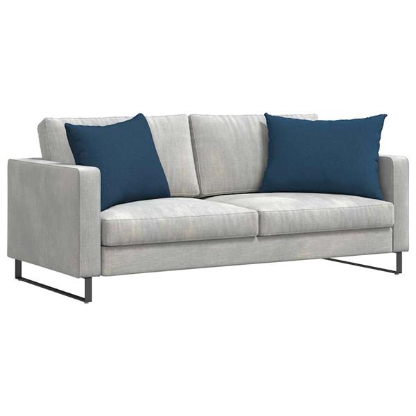Grote foto vidaxl sofa kussens 2 stuks blauw 70 x 50 cm stof huis en inrichting woningdecoratie