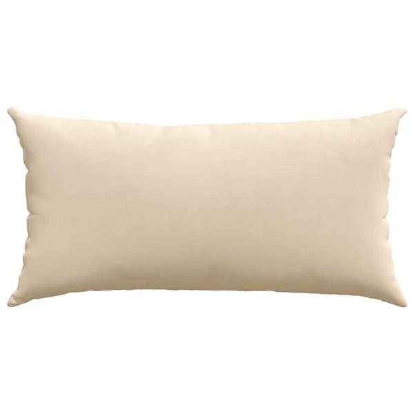 Grote foto vidaxl sofa kussens 2 stuks cr me 80 x 40 cm stof huis en inrichting woningdecoratie