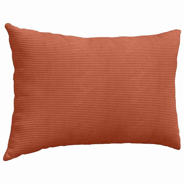 Grote foto vidaxl sofa kussens 2 stuks rood oranje 60 x 40 cm cordstof huis en inrichting woningdecoratie
