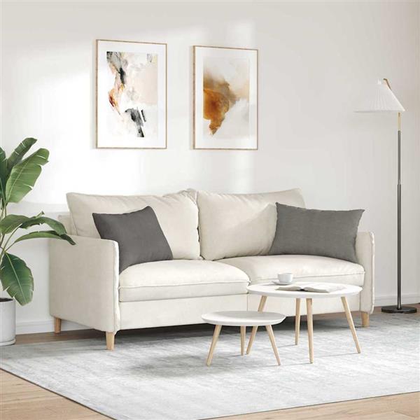 Grote foto vidaxl sofa kussens 2 stuks lichtgrijs 60 x 40 cm cordstof huis en inrichting woningdecoratie