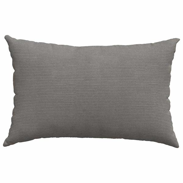 Grote foto vidaxl sofa kussens 2 stuks lichtgrijs 60 x 40 cm cordstof huis en inrichting woningdecoratie