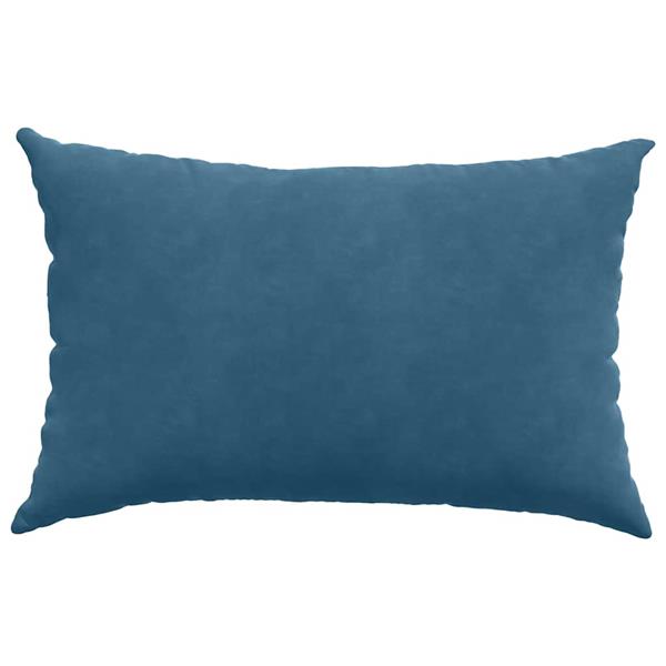 Grote foto vidaxl sofa kussens 2 stuks blauw 60 x 40 cm cordstof huis en inrichting woningdecoratie
