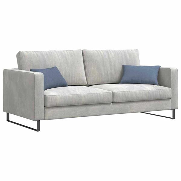 Grote foto vidaxl sofa kussens 2 stuks blauw 50 x 30 cm cordstof huis en inrichting woningdecoratie