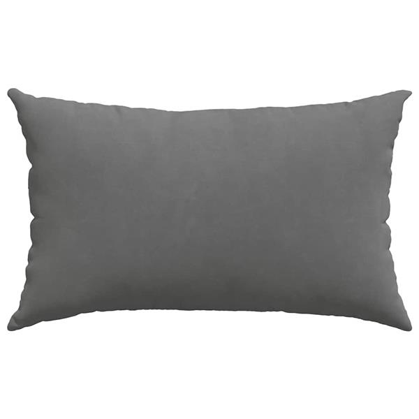 Grote foto vidaxl sofa kussens 2 stuks donkergrijs 50 x 30 cm stof huis en inrichting woningdecoratie