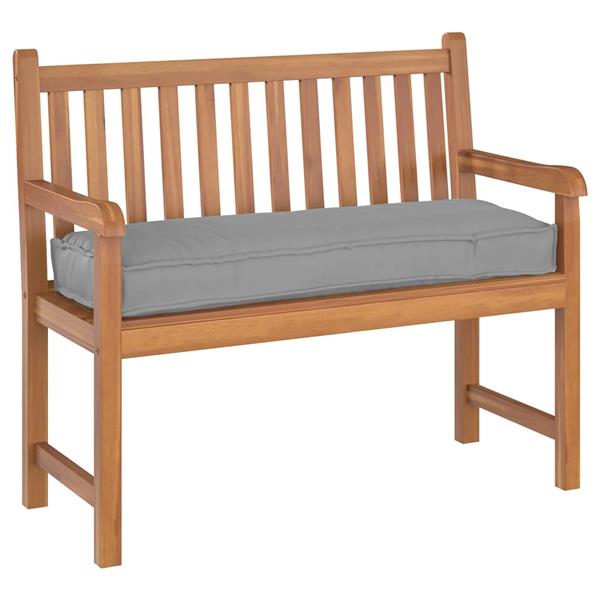 Grote foto vidaxl palletkussen voor bank grijs 120 x 40 x 8 cm oxford stof huis en inrichting woningdecoratie