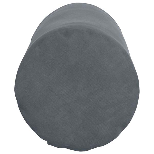 Grote foto vidaxl bolster kussens 2 stuks donkergrijs 15 x 40 cm cordstof huis en inrichting woningdecoratie