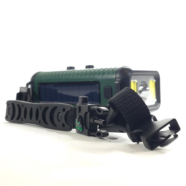 Grote foto slimlogy r3 pro solar noodradio zaklamp 20.000 mah powerbank met crank zonnepaneel telecommunicatie batterijen en accu