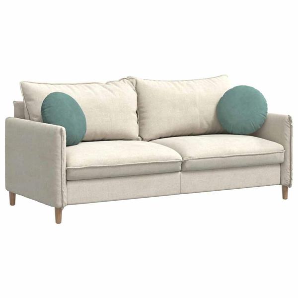 Grote foto vidaxl zitkussens 2 stuks zeegroen 40 x 13 cm fluweel huis en inrichting woningdecoratie