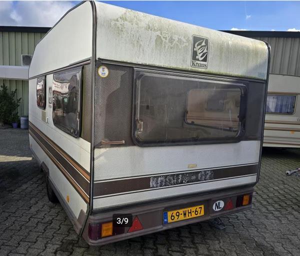 Grote foto knaus azur 3.80 mtr geheel compleet caravans en kamperen caravans