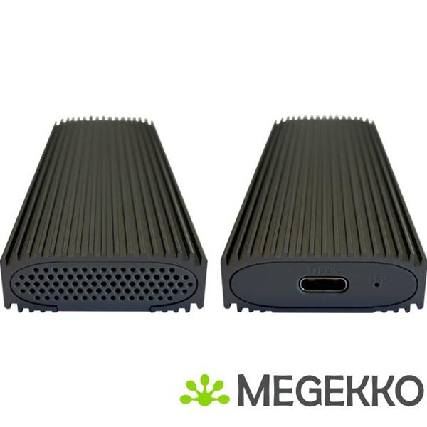 Grote foto lc power lc m2 c nvme 3 behuizing voor opslagstations sdd behuizing zwart m.2 computers en software behuizingen en kasten