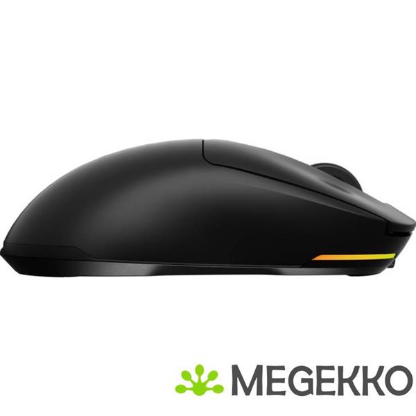 Grote foto genesis nmg 2193 gaming muis ambidextrous bluetooth usb type c zwart computers en software overige computers en software