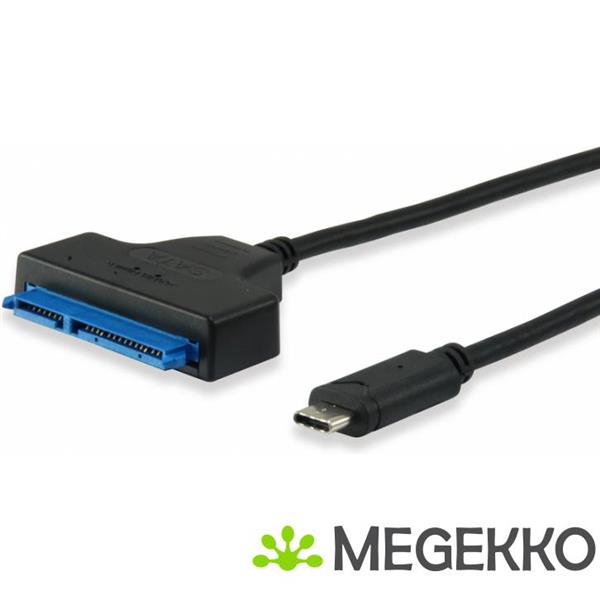 Grote foto equip 133456 usb type c sata zwart kabeladapter verloopstukje computers en software harde schijven
