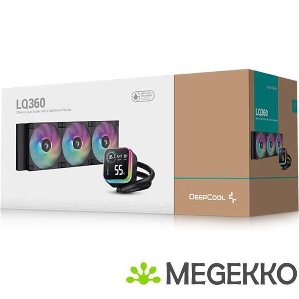 Grote foto deepcool lq360 computers en software overige computers en software
