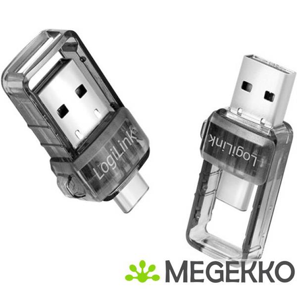 Grote foto logilink bt0054 bluetooth ontvanger grijs transparant computers en software overige computers en software