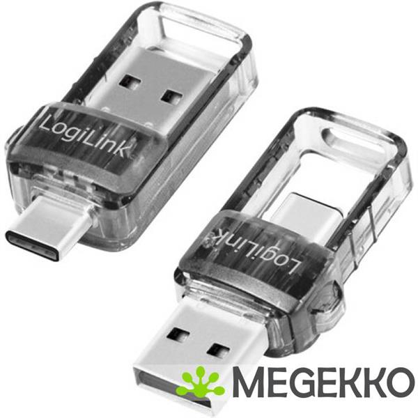 Grote foto logilink bt0054 bluetooth ontvanger grijs transparant computers en software overige computers en software