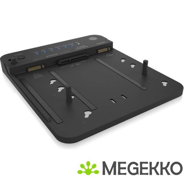 Grote foto icy box ib 2913mcl c31 usb 3.2 gen 2 3.1 gen 2 type c zwart computers en software overige computers en software