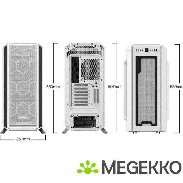 Grote foto be quiet silent base 802 white computers en software behuizingen en kasten