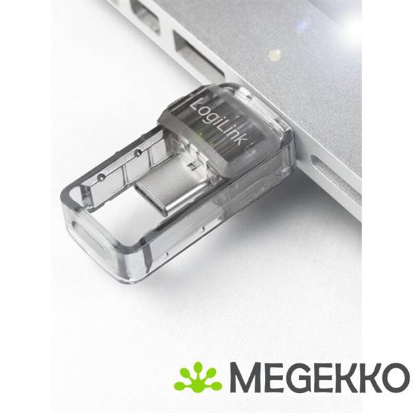 Grote foto logilink bt0054 bluetooth ontvanger grijs transparant computers en software overige computers en software