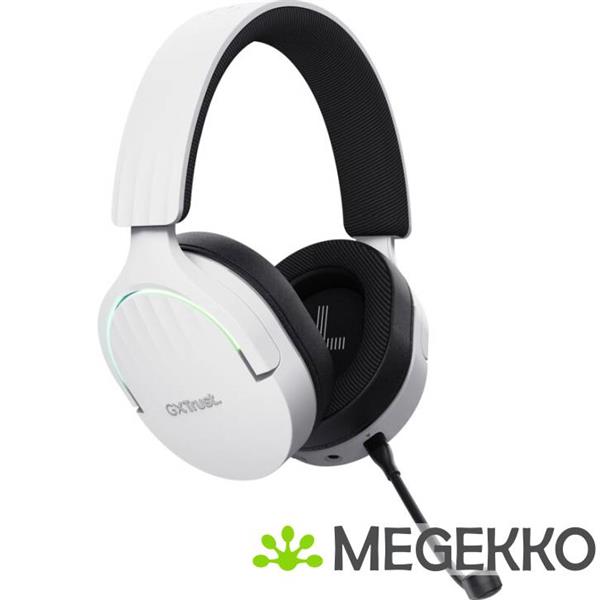 Grote foto trust gxt 491w fayzo draadloos rgb wit audio tv en foto koptelefoons