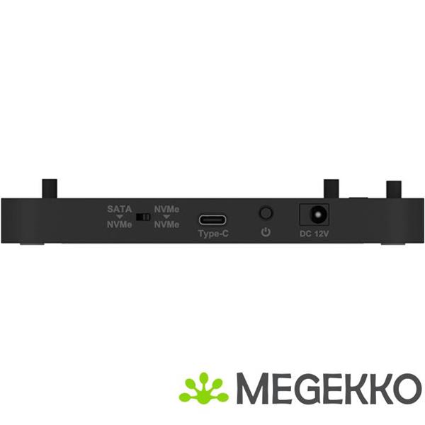 Grote foto icy box ib 2913mcl c31 usb 3.2 gen 2 3.1 gen 2 type c zwart computers en software harde schijven