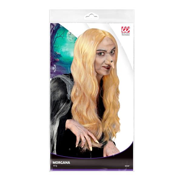 Grote foto halloween pruik blond heks verzamelen overige verzamelingen