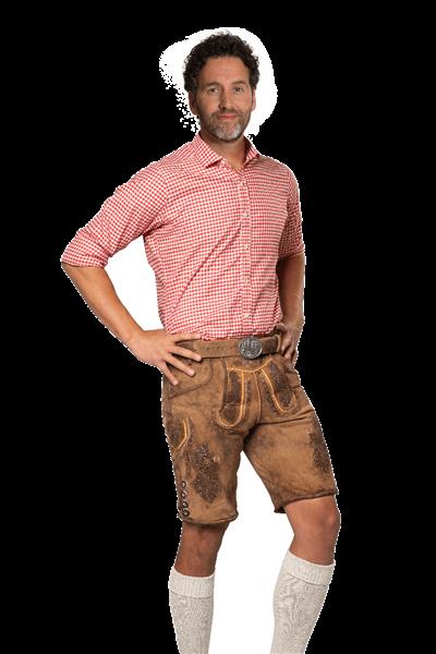 Grote foto lederhose bruin kort lech verzamelen overige verzamelingen