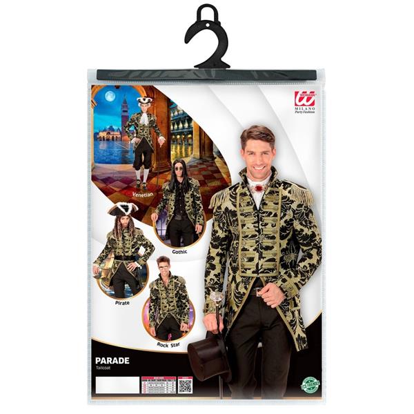 Grote foto circus jas zwart goud heren verzamelen overige verzamelingen