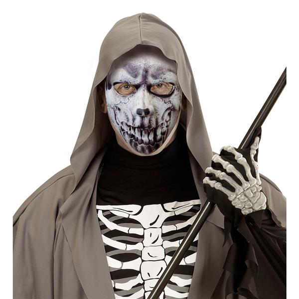 Grote foto halloween masker grijs schedel verzamelen overige verzamelingen