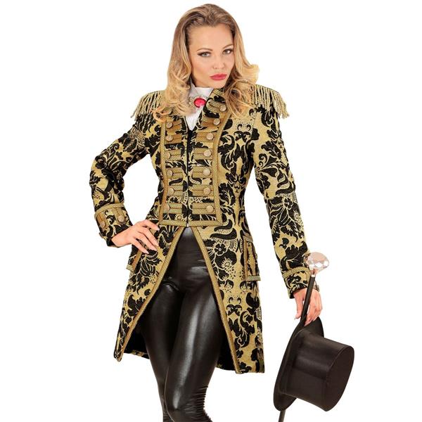 Grote foto circus jas zwart goud dames verzamelen overige verzamelingen
