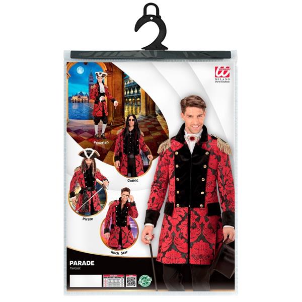 Grote foto piraat jas rood zwart heren verzamelen overige verzamelingen