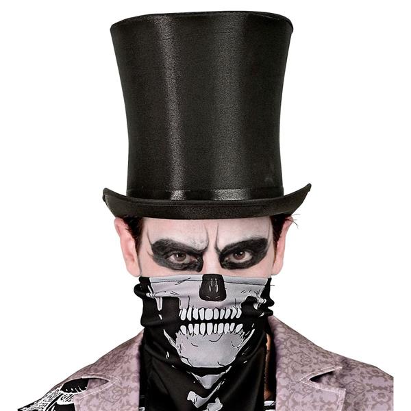 Grote foto zwarte hoed hoog satijn verzamelen overige verzamelingen