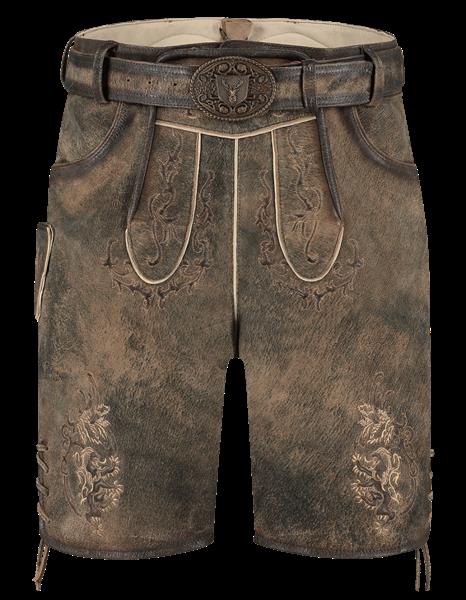 Grote foto lederhose bruin ziegen antik verzamelen overige verzamelingen