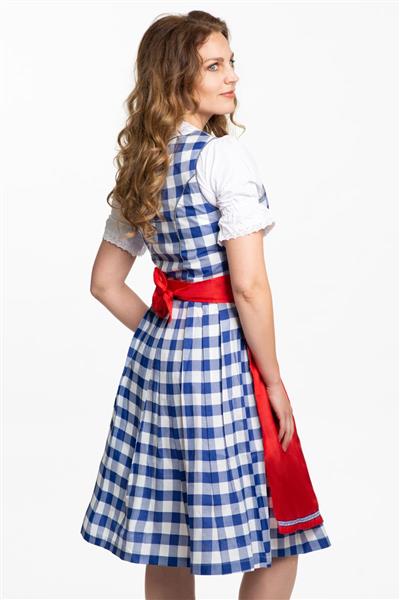 Grote foto blauwe dirndl jurk oktoberfest 3 delig verzamelen overige verzamelingen