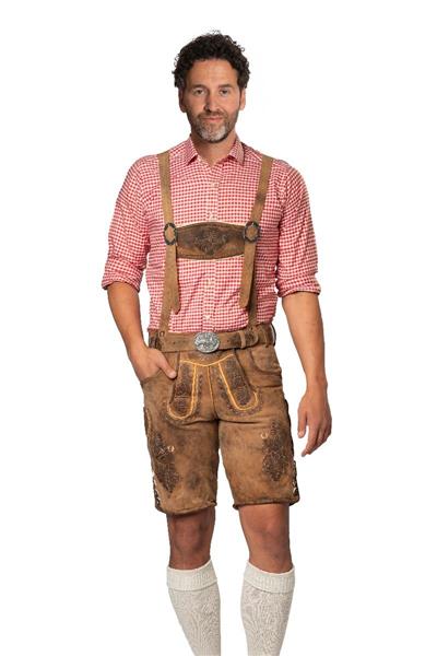 Grote foto lederhose bruin kort lech verzamelen overige verzamelingen