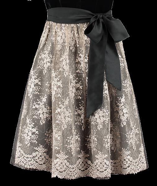 Grote foto zwarte dirndl jurk oktoberfest dames velvet verzamelen overige verzamelingen