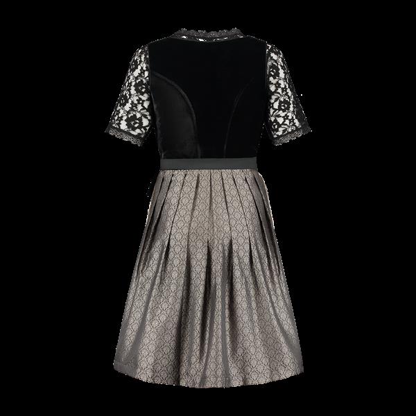 Grote foto zwarte dirndl jurk oktoberfest dames velvet verzamelen overige verzamelingen