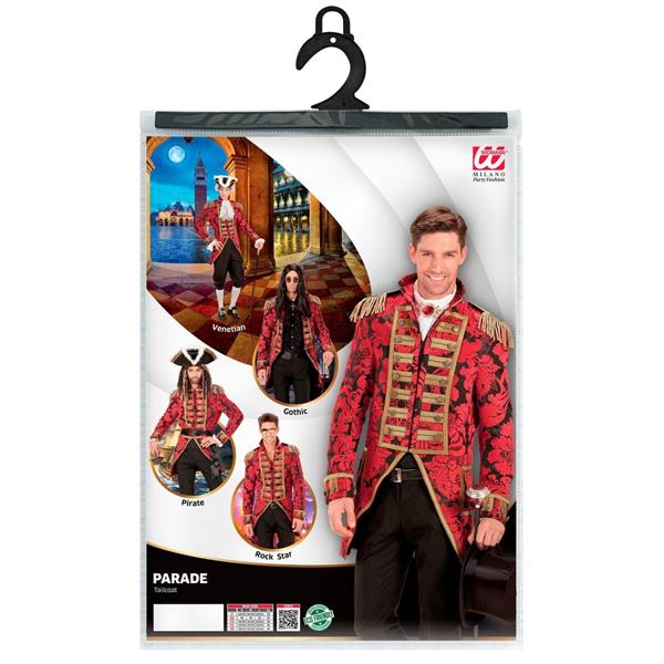 Grote foto circus jas rood goud heren verzamelen overige verzamelingen