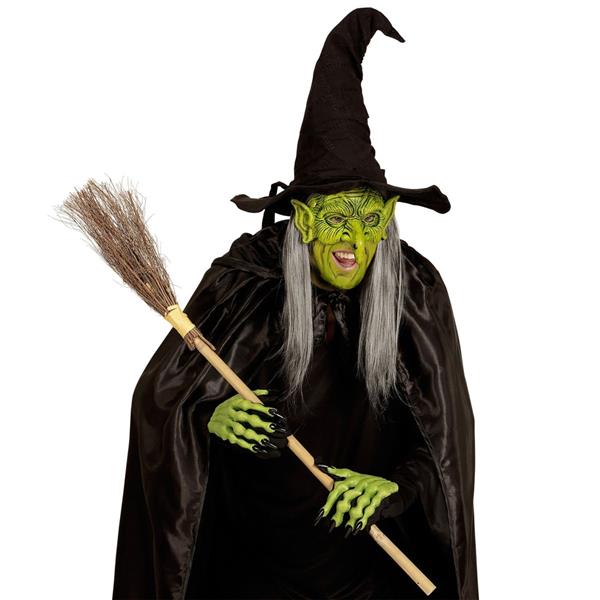 Grote foto halloween masker groen heks verzamelen overige verzamelingen
